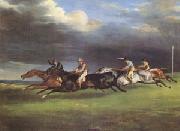 The Derby at Epsom in 1821 (mk05)  Theodore   Gericault